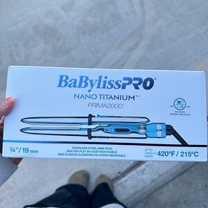Babylisspro nano titanium stainless steel mini iron